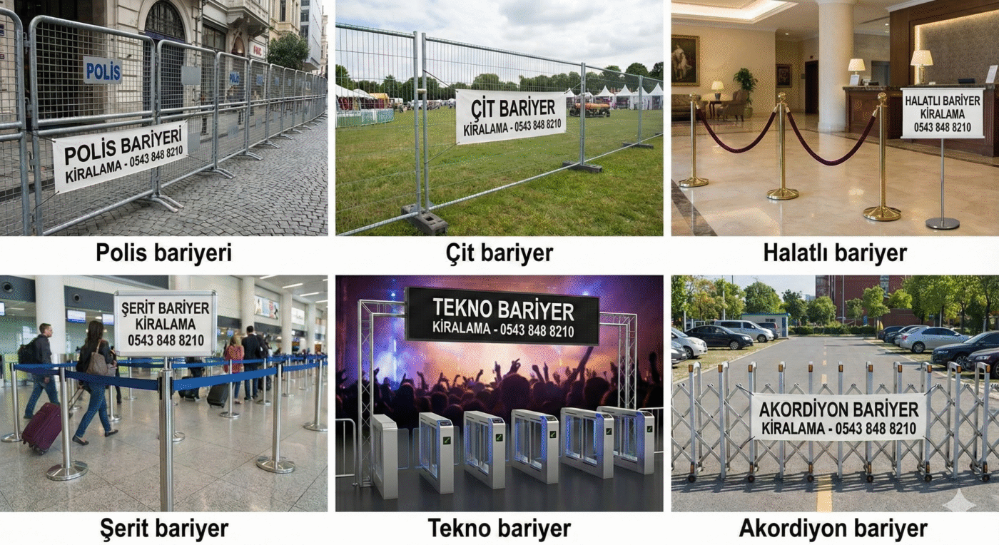 Ankara bariyer kiralama