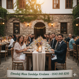 elmadag organizasyon firmasi masa sandalye kiralama