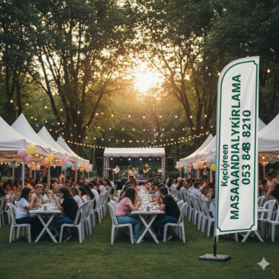 Keçiören Masa Sandalye Kiralama