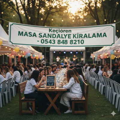 Masa Sandalye Kiralama Keçiören Ankara