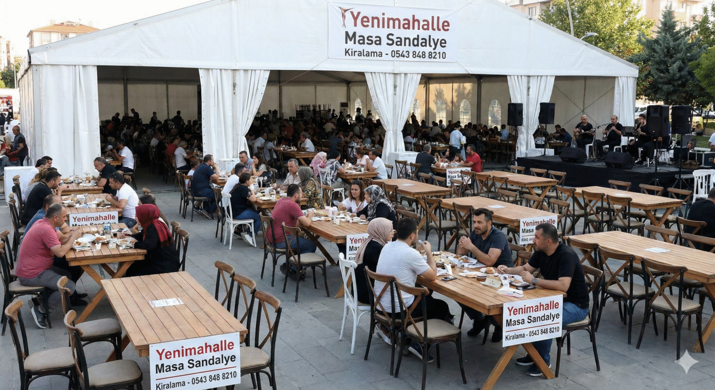 Yenimahalle organizasyon ve kiralama