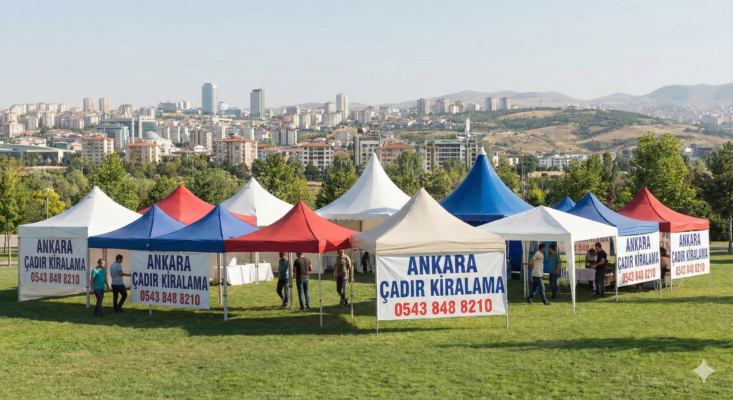 Ankara fuar festival çadırı kiralama