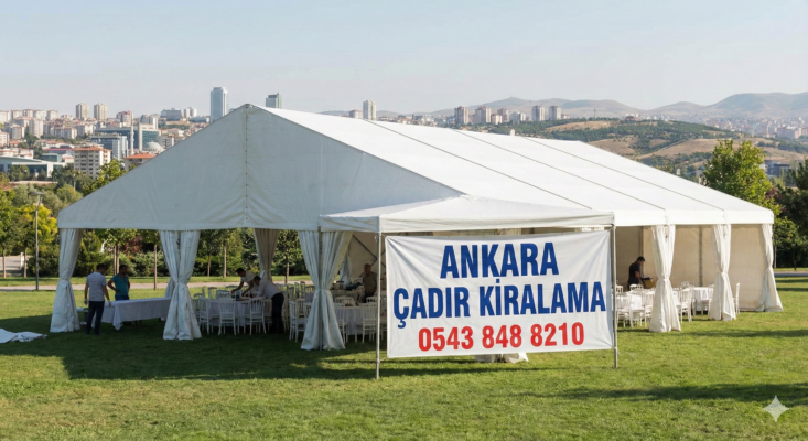 Ankara gazebo gölgelik tente kiralama hizmeti