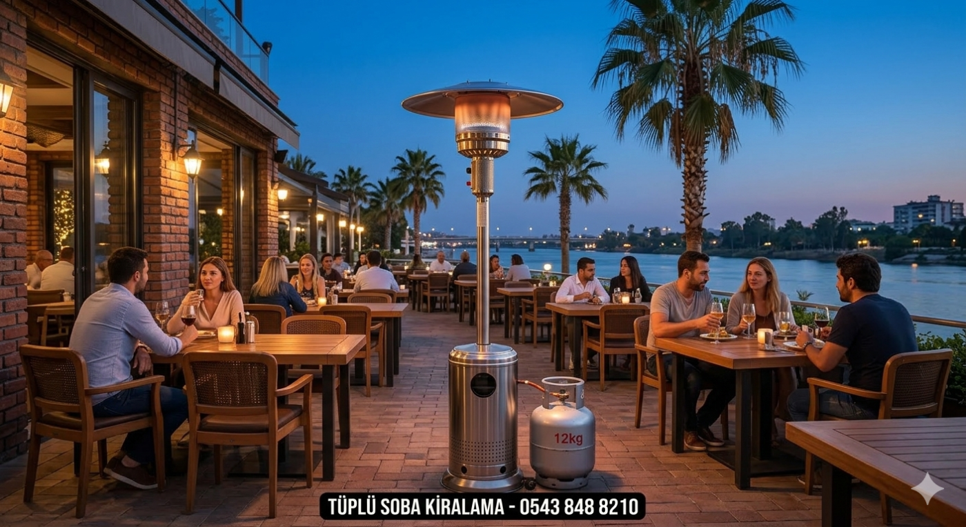 Dış Mekan Isıtıcı Kiralama 2 Tüplü Soba Kiralama